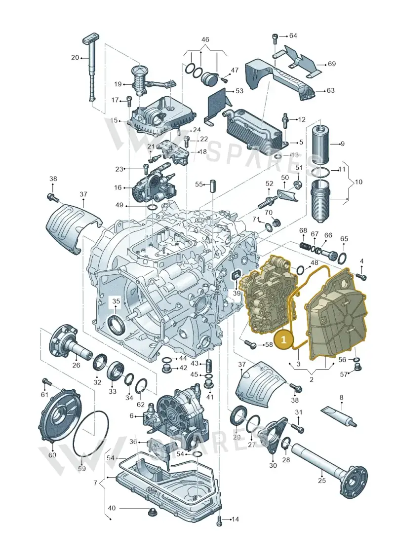 4S0927155L — Audi R8 Spyder (2015-2024) diagram 872325500, position 1