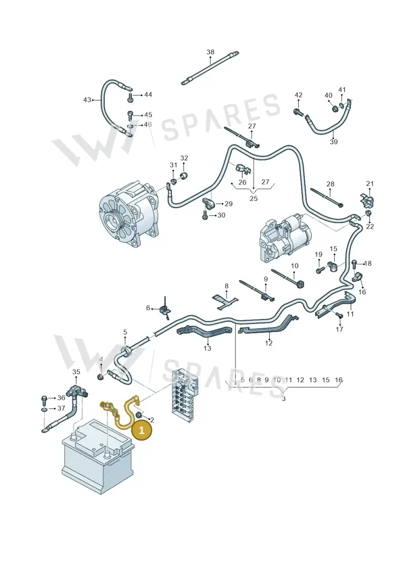 4S0971225 — Audi R8 Spyder (2015-2024) diagram 872972000, position 1