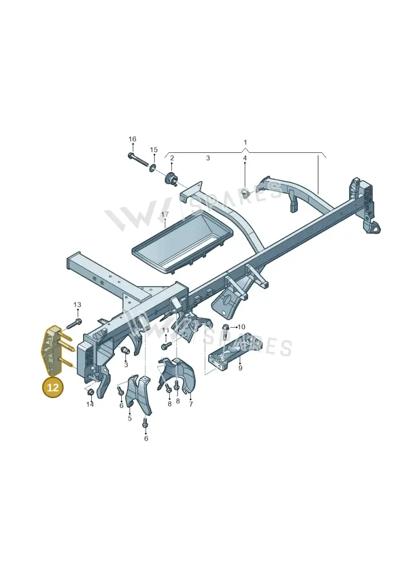 4S1857021A — Audi R8 Spyder (2015-2024) diagram 872857000, position 12