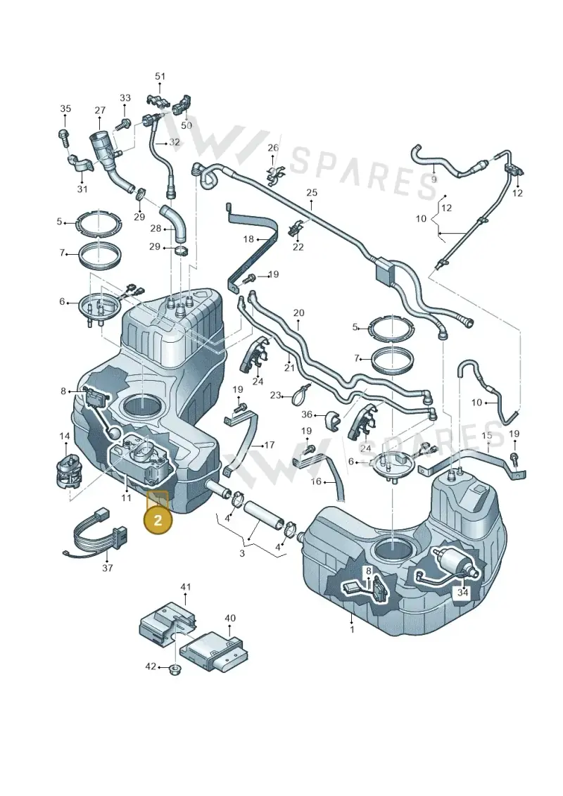 4S8201076AF — Audi R8 Spyder (2015-2024) diagram 872201100, position 2