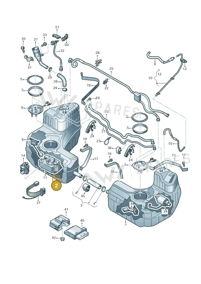 4S8201076AG — Audi R8 Spyder (2015-2024) diagram 872201000, position 2