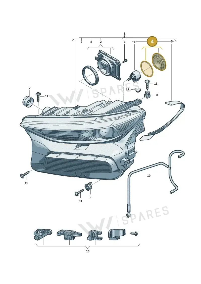 56D941607F — Audi Q6 e-tron (2023-2025) diagram f5s941000, position 4