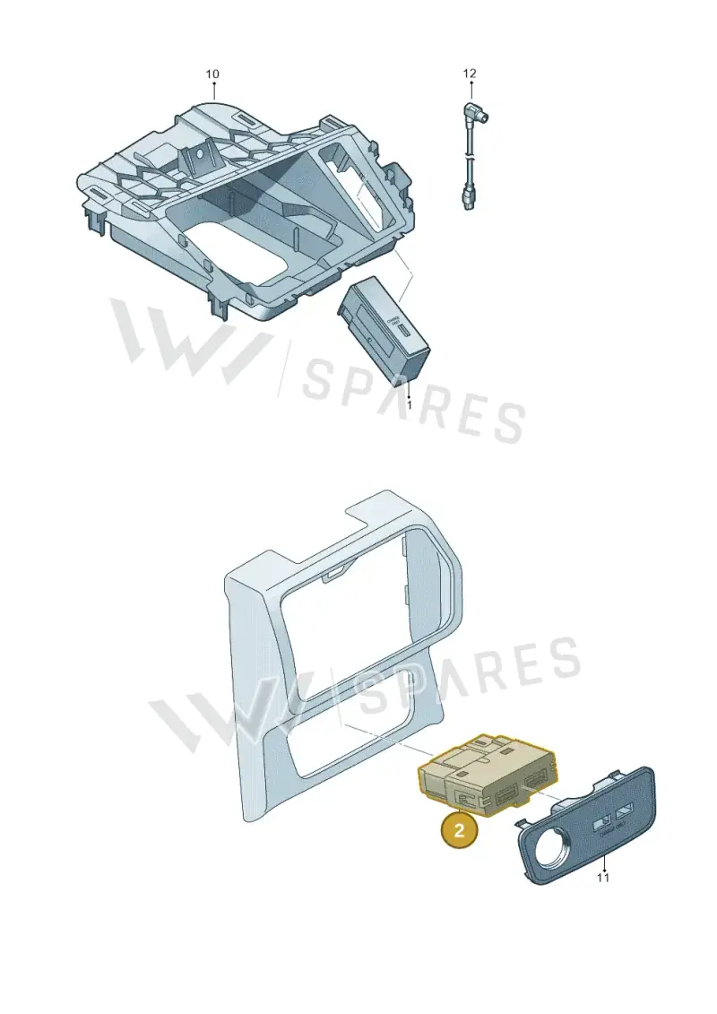 575035954 — Audi RSQ3 Sportback (2019-2024) diagram 597035380, position 2