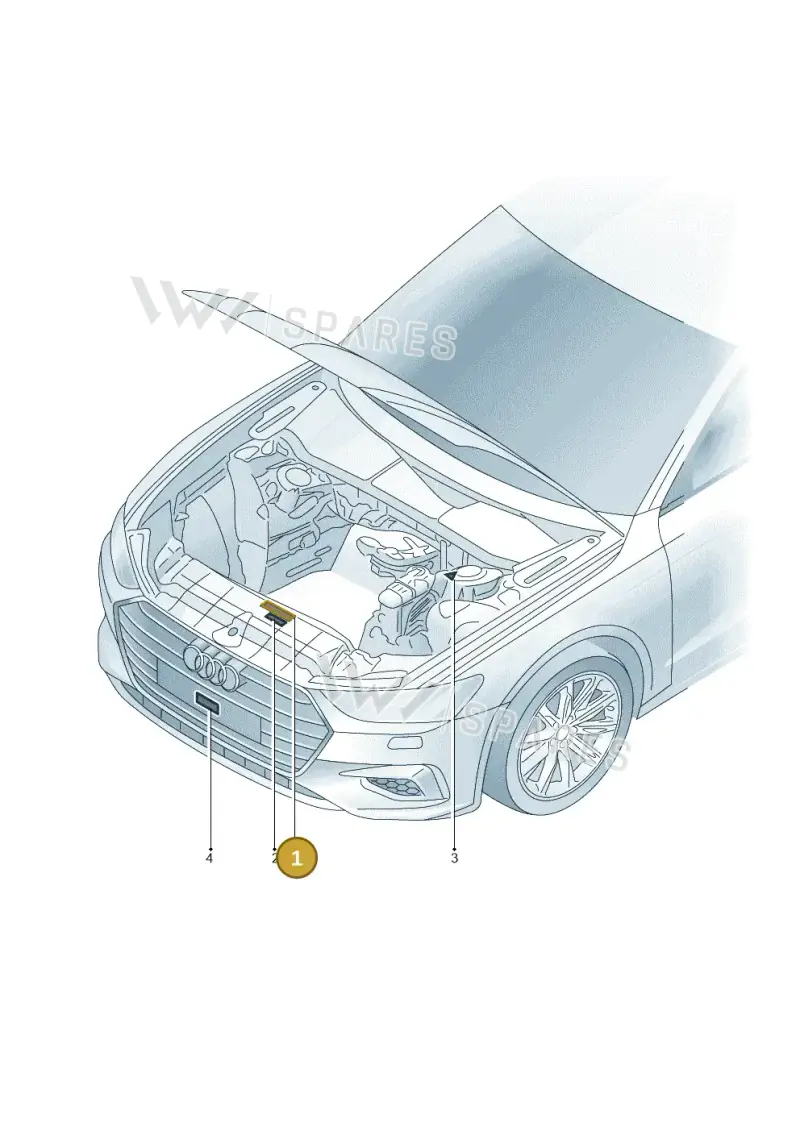5GE010001C — Audi A6 2.0 (2018-) diagram 435010150, position 1