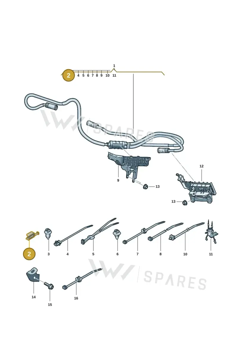 5M0971838 — Audi Q6 e-tron (2023-) diagram f5s970100, position 2