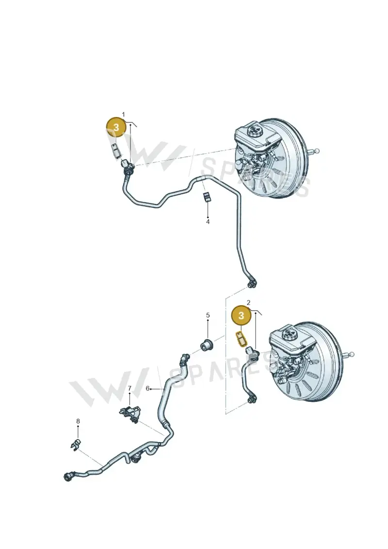 5Q0906207A — Audi RS Q8 Quattro (2019-) diagram 819611730, position 3