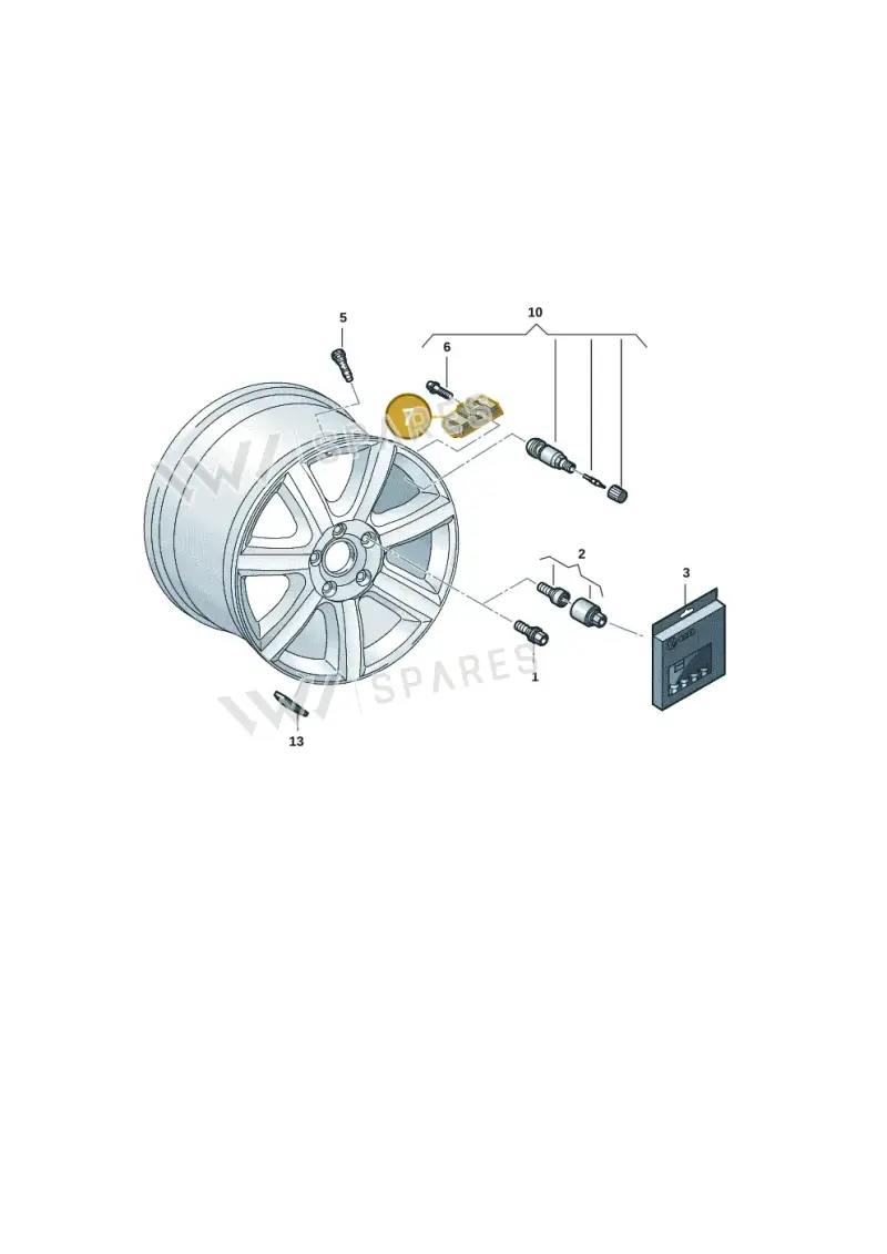 5Q0907275F — Audi RS e-tron GT (2020-2020) diagram 4j1601200, position 7