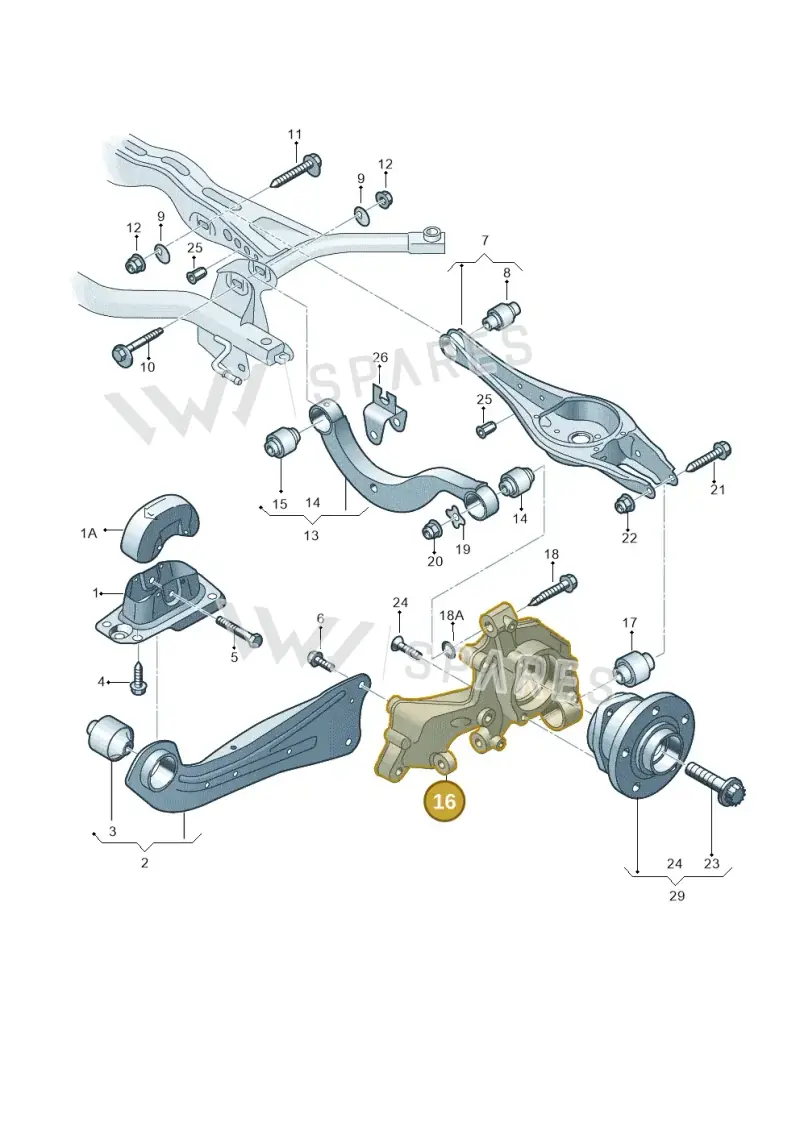 5QF505436F — Audi RSQ3 Sportback (2019-2024) diagram 746505300, position 16