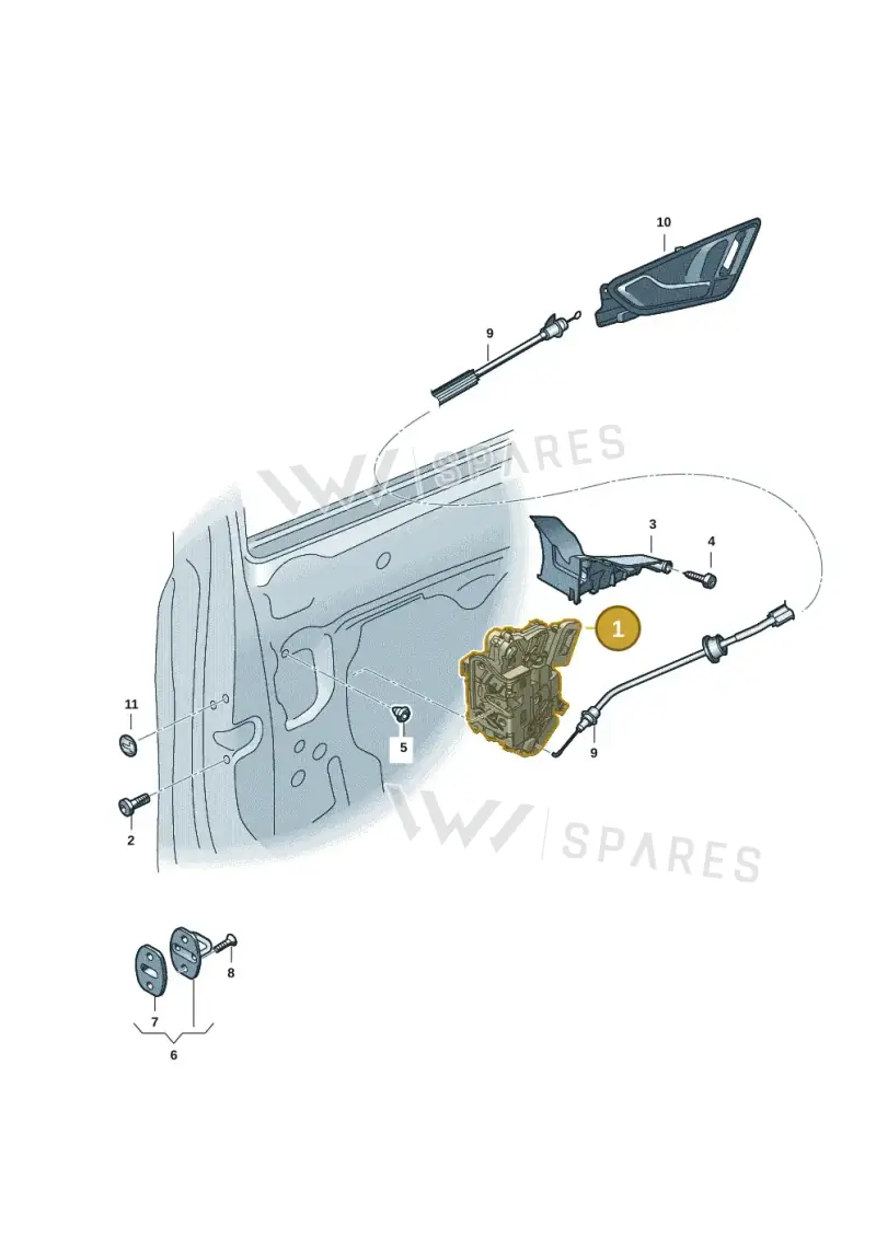 5TC837015C — Audi Q4 Sportback (2021-2022) diagram 89a837030, position 1