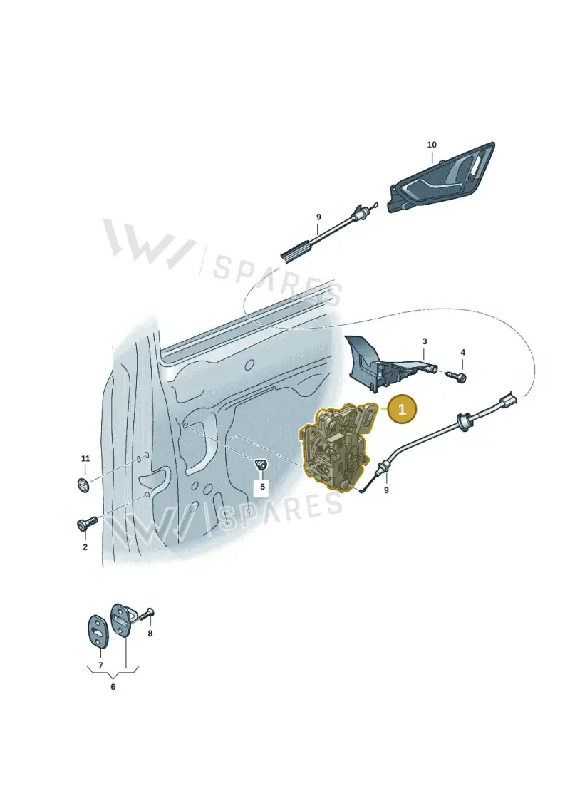 5TC837015D — Audi Q4 Sportback (2021-2022) diagram 89a837030, position 1