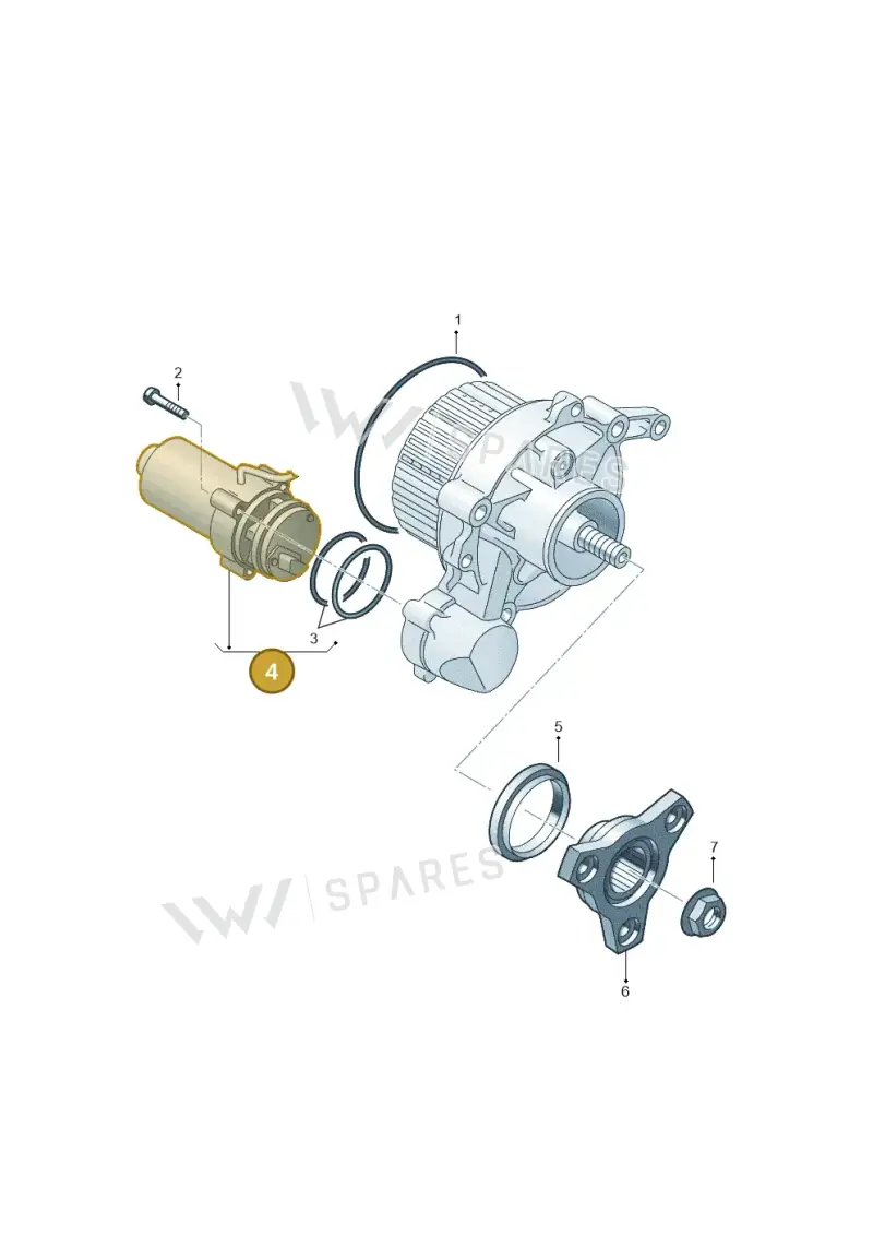5WA907554M — Audi A3 Sportback (2019-2021) diagram 596525015, position 4