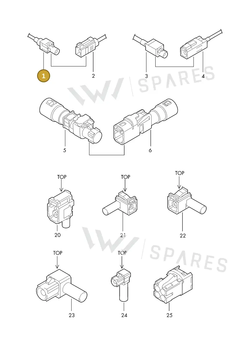 6Q0035575B — Audi 1J0 platform diagram 198035210, position 1