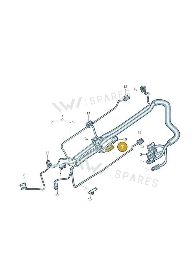 6Q0035576C — Audi A8L (2017-2022) diagram 838972950, position 7