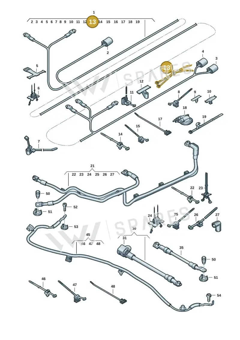 6Q0971838B — Audi RS Q8 Quattro (2019-) diagram 429972003, position 13