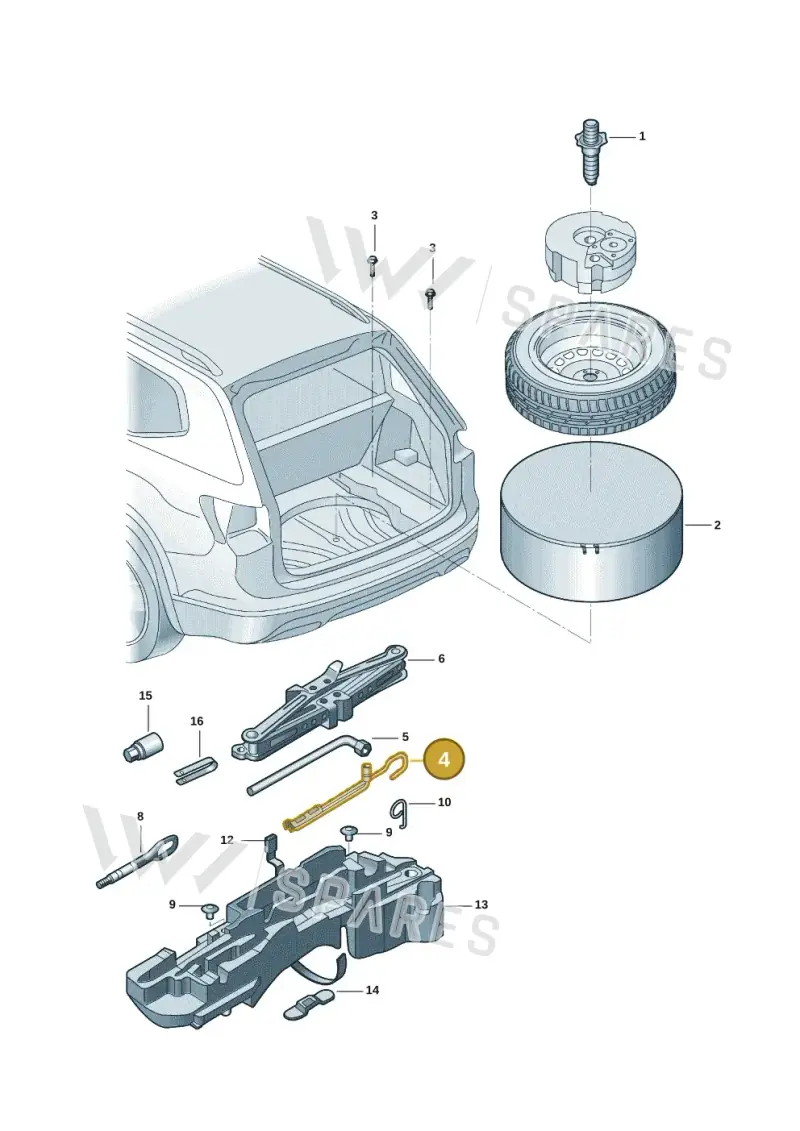 7N0011221 — Audi Q6 (2022-) diagram 4cg012000, position 4