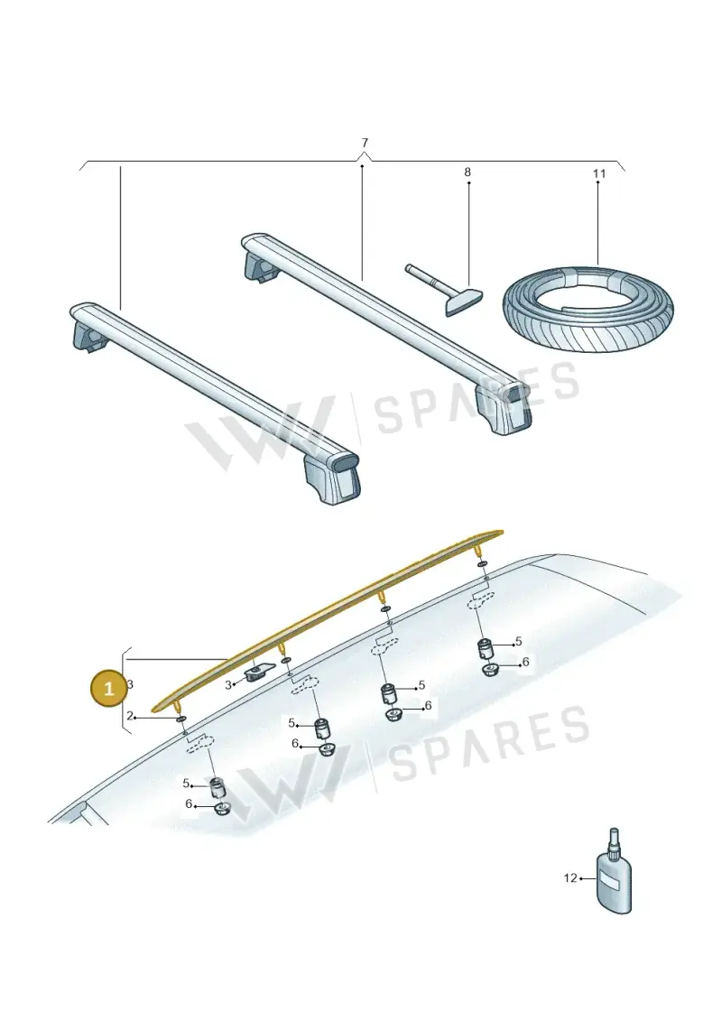 80A860021N3Q7 — Audi Q5 (2016-2025) diagram 896860050, position 1