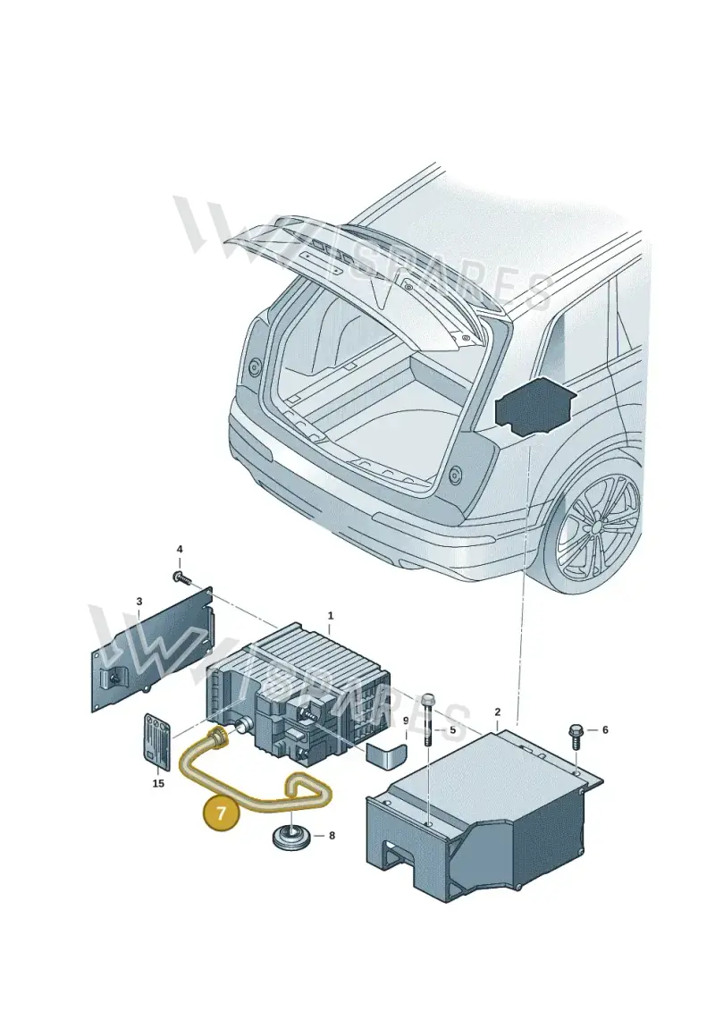 80A915495 — Audi Q5 (2016-2020) diagram 896915002, position 7