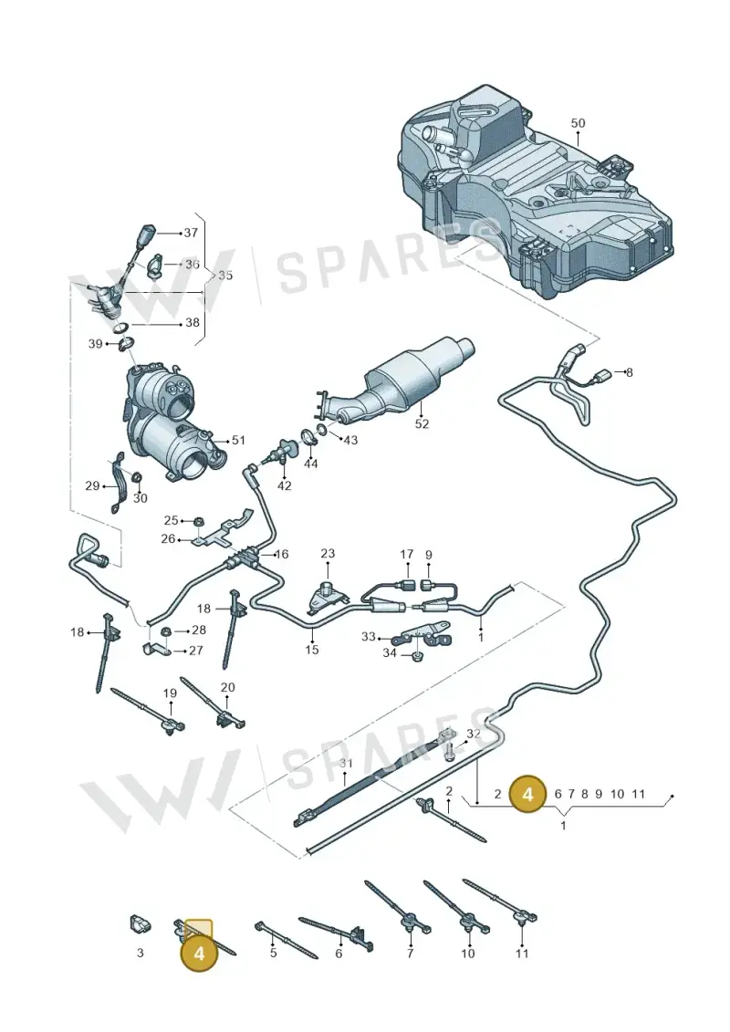 80A971838 — Audi Q5 (2016-2025) diagram 896201550, position 4