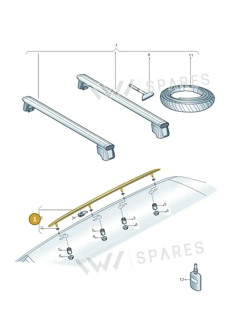 80F860021K3Q7 — Audi Q5 (2016-2025) diagram 896860050, position 1