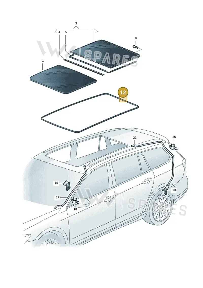 83A877459A — Skoda Enyaq (2020-2021) diagram 50a877000, position 12