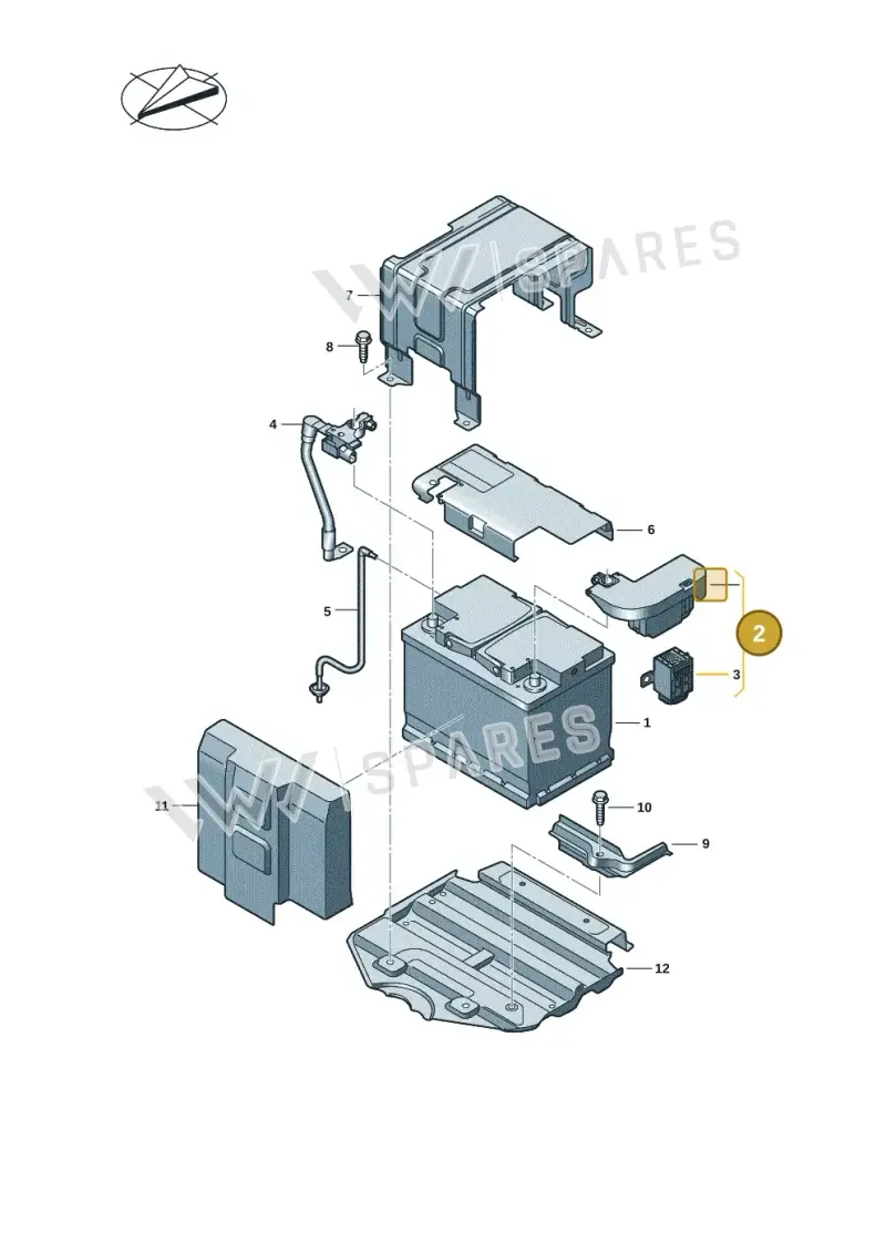 83A915459 — Audi RS Q3 Sportback (2019-2024) diagram f3z915020, position 2