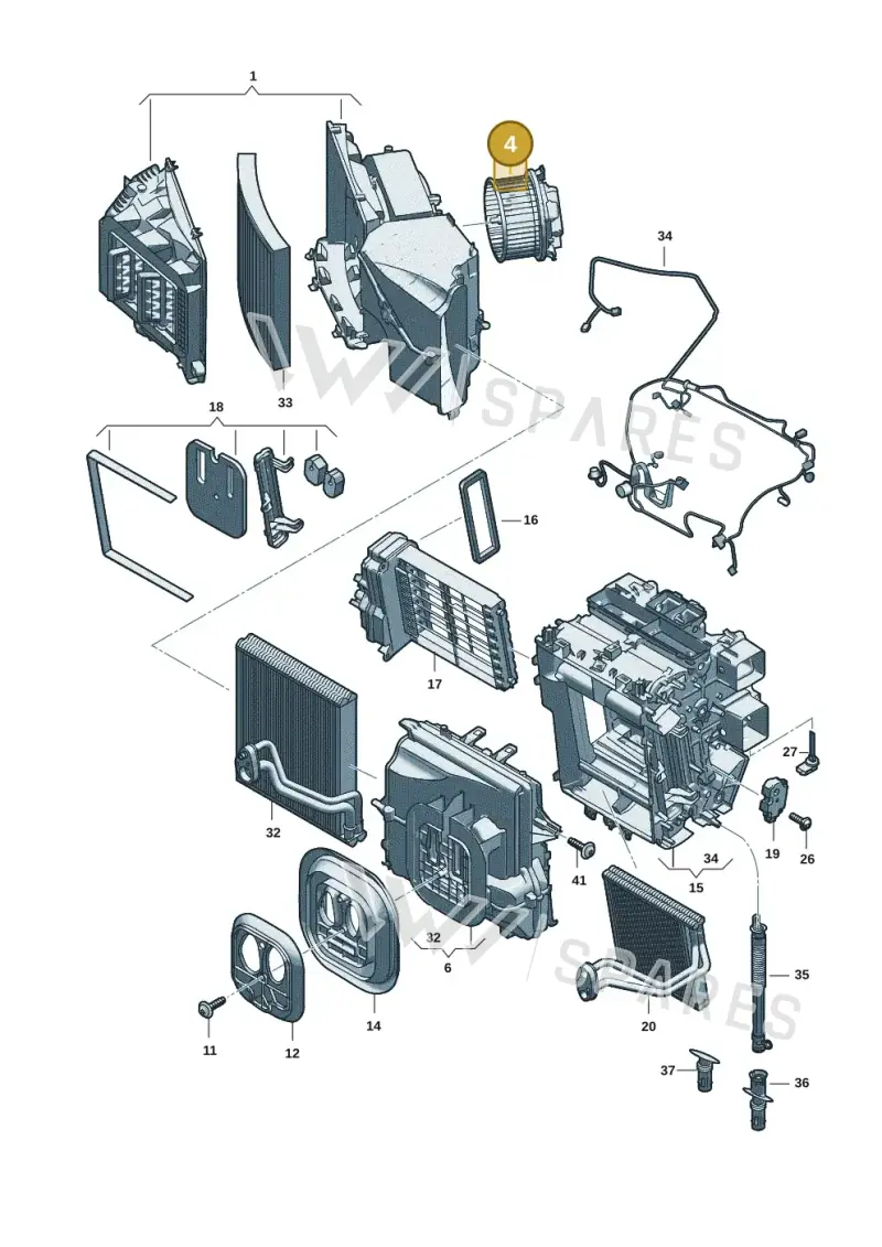 85B820021 — Audi Q6 e-tron (2023-2025) diagram f5s820150, position 4