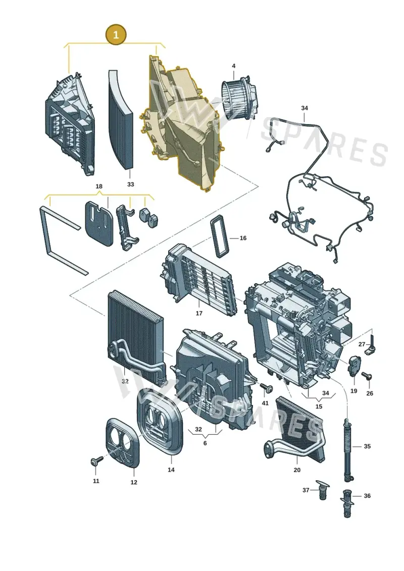 85B898046 — Audi Q6 e-tron (2023-2025) diagram f5s820150, position 1