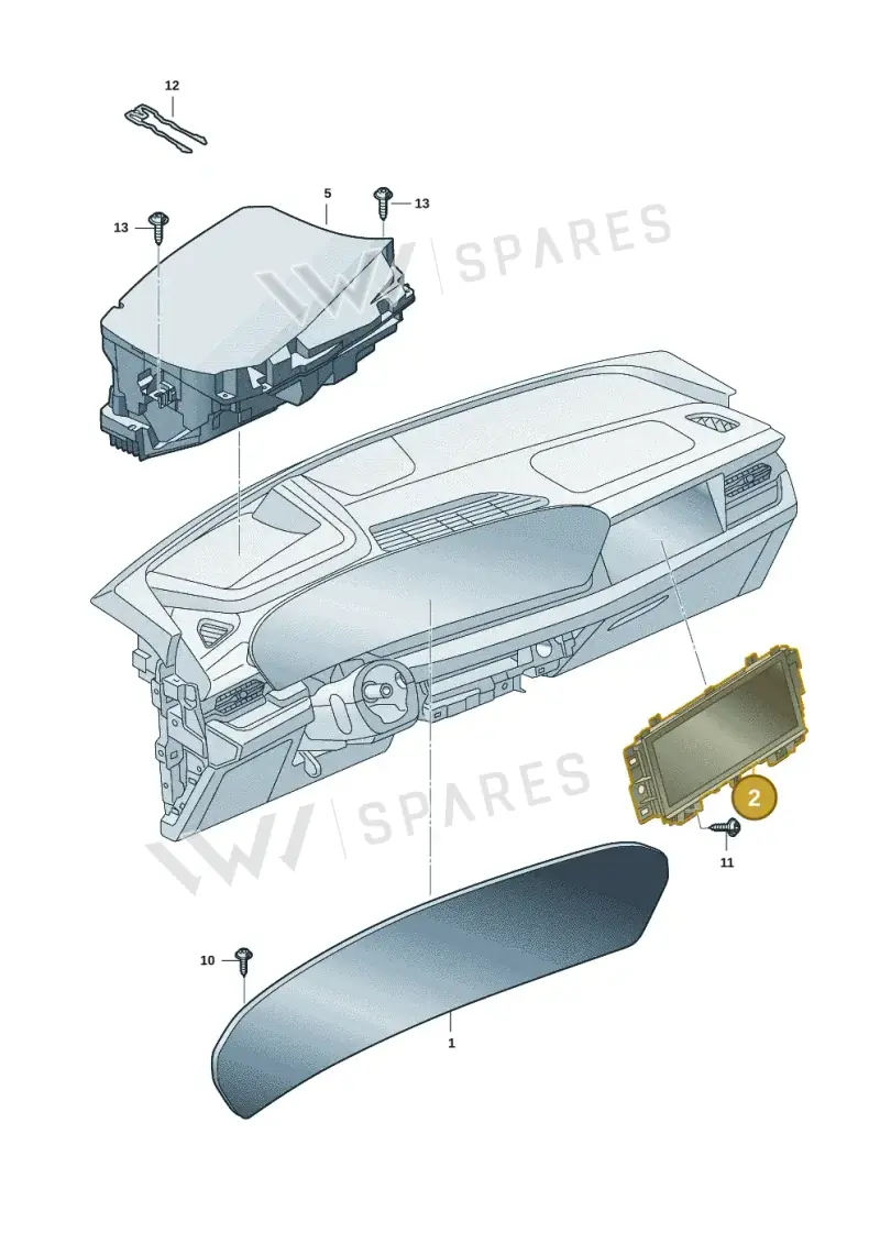 85C919604C — Audi Q6 e-tron (2023-2025) diagram f5s919000, position 2