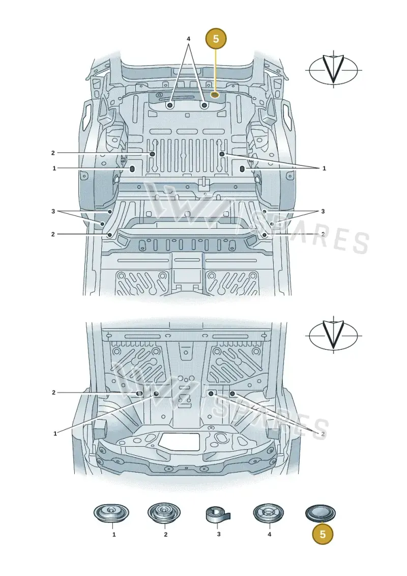 867971908 — Audi Q4 Sportback (2021-2022) diagram 89a803037, position 5