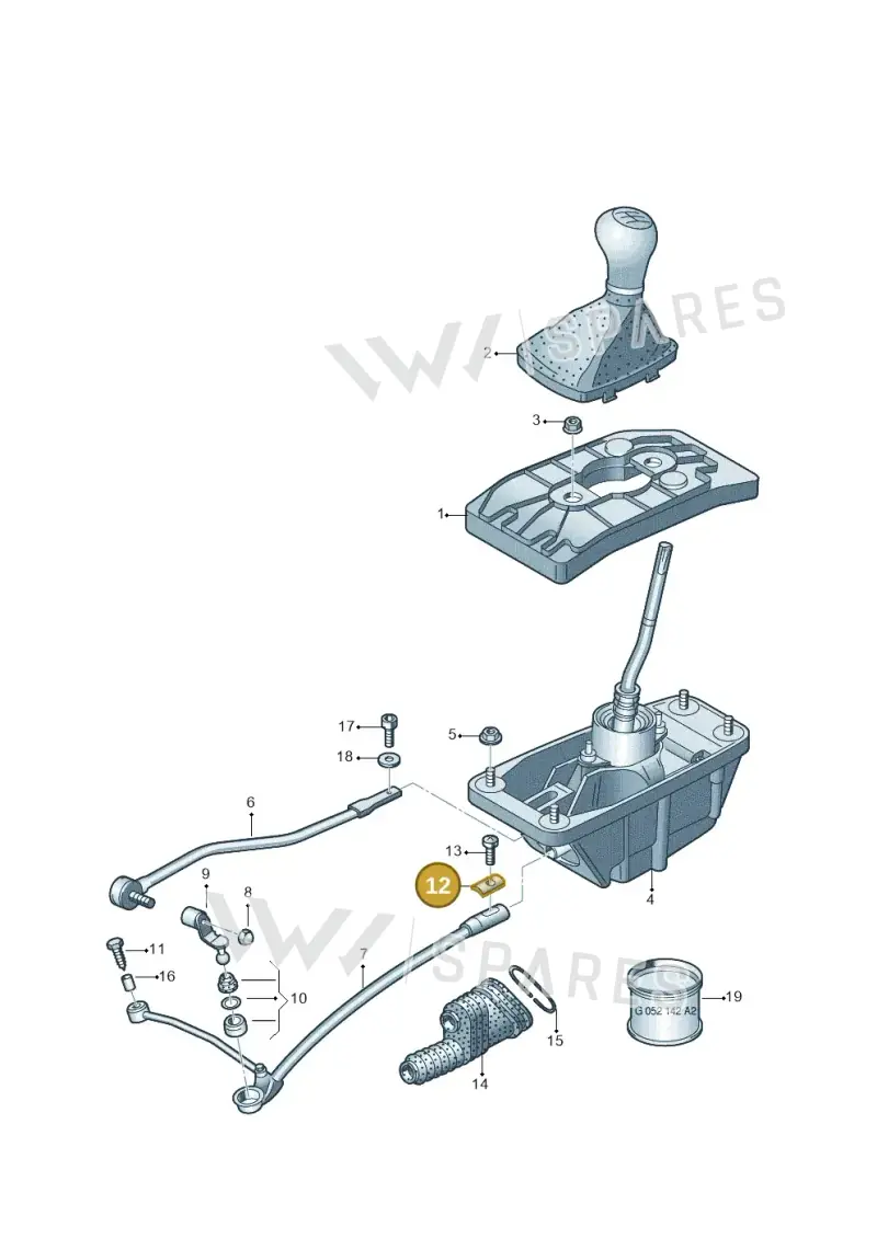 893711237B — Audi A6 2.7 TDI (2008-2011) diagram 448711400, position 12