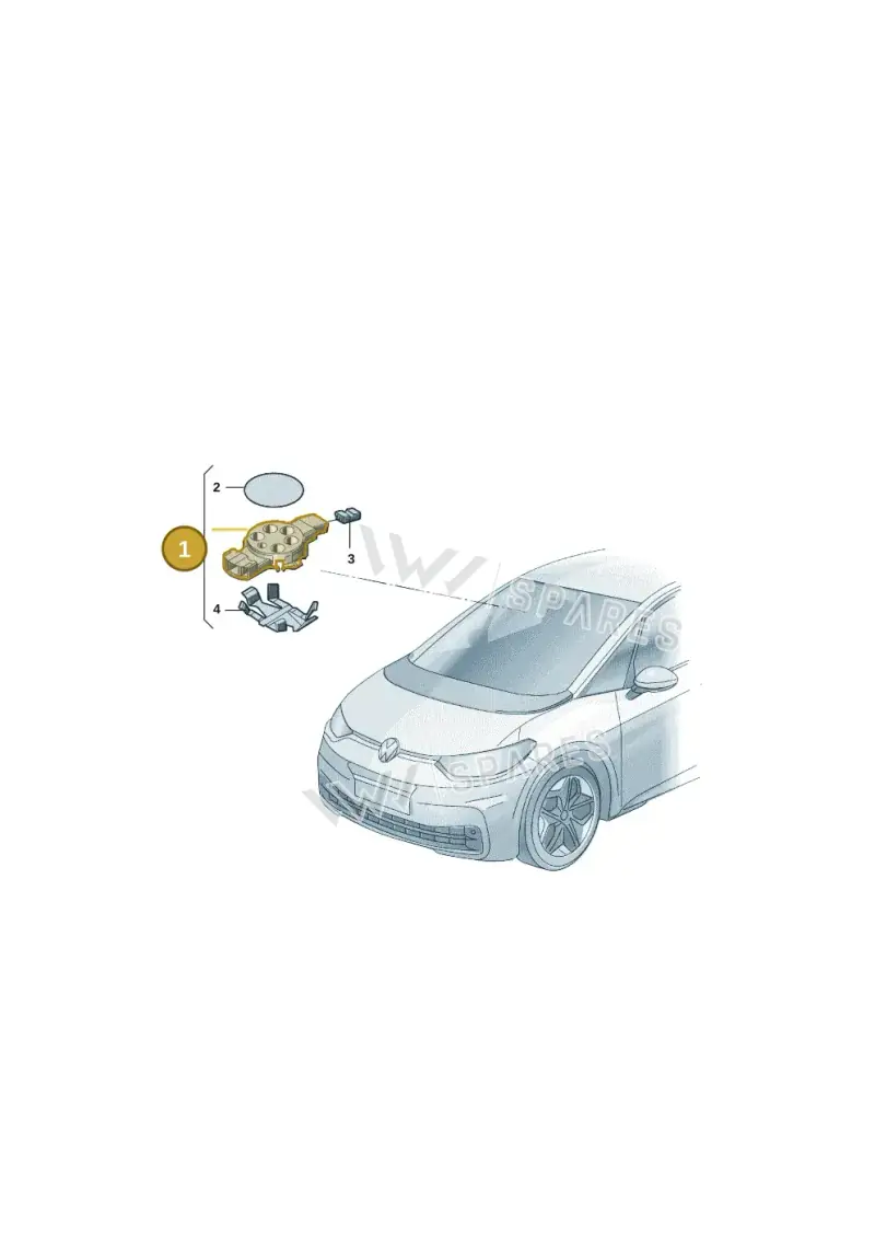89A955555 — Audi Q5 e-tron (2021-) diagram 12d955005, position 1
