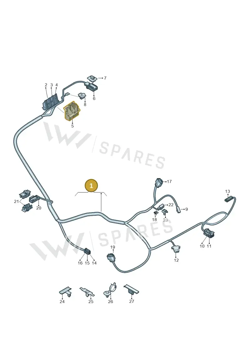 89A971147AC — Audi Q4 Sportback (2021-2022) diagram 89a972499, position 1
