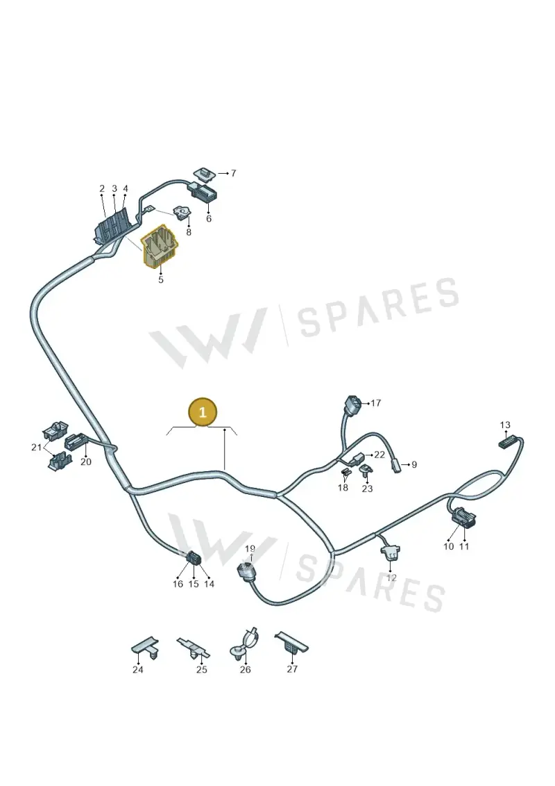 89A971147 — Audi Q4 Sportback (2021-2025) diagram 89a972499, position 1