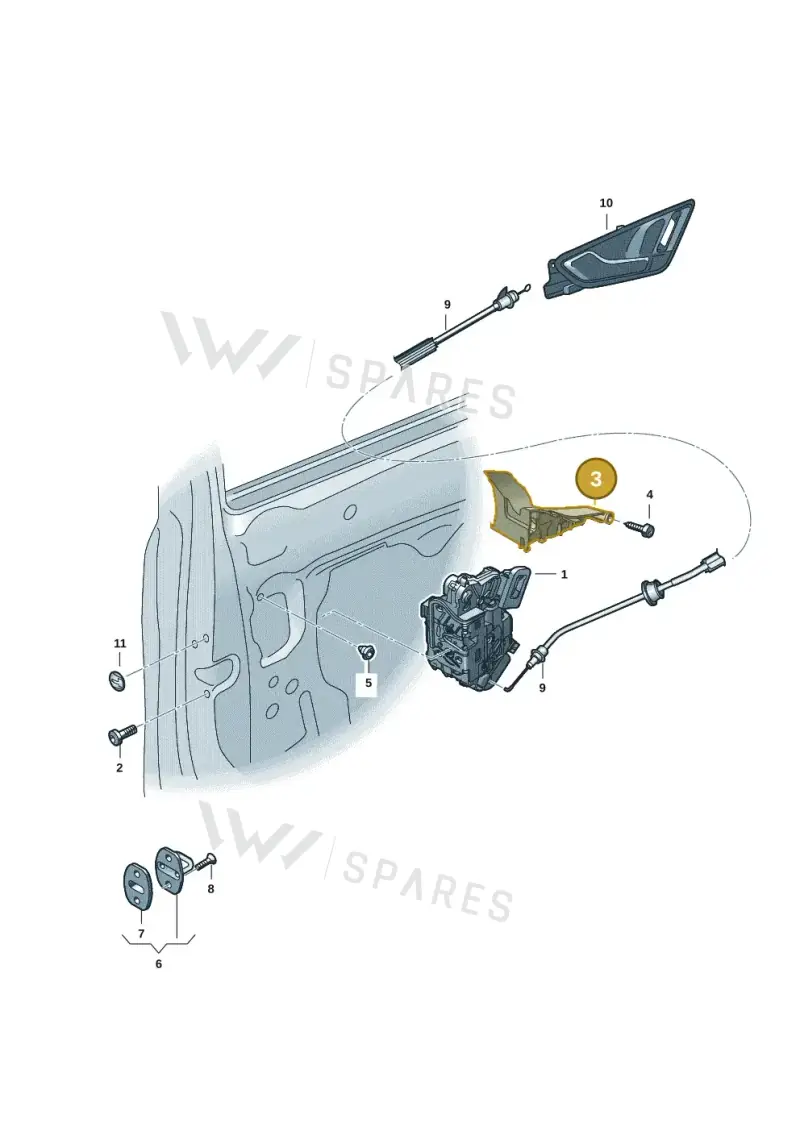 89B837349 — Audi Q4 Sportback (2021-2022) diagram 89a837030, position 3