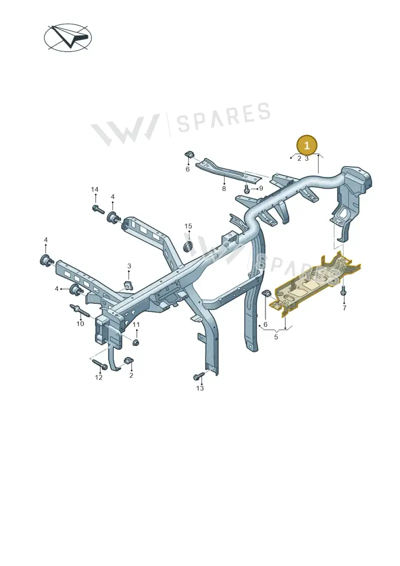 89C857017 — Audi Q4 Sportback (2021-2025) diagram 89a857000, position 1