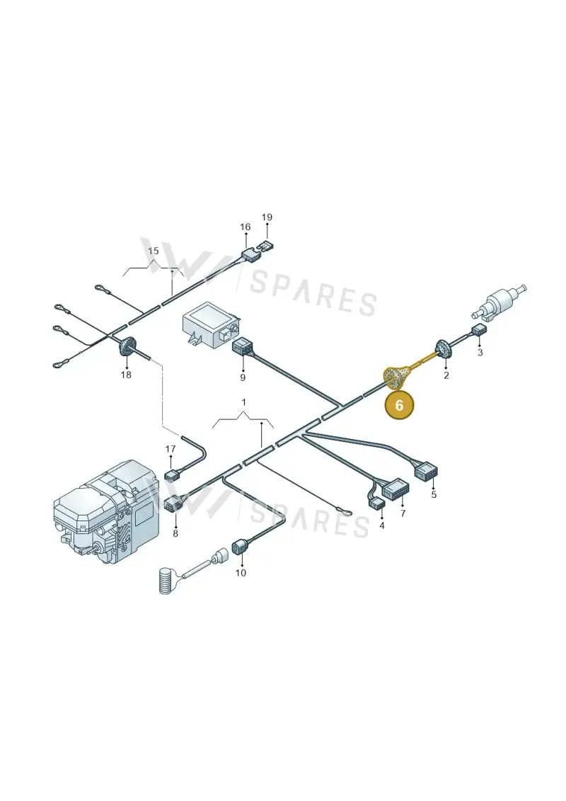 8A0971908 — Audi A6/Wagon/quattro (2001-2004) diagram 260972690, position 6