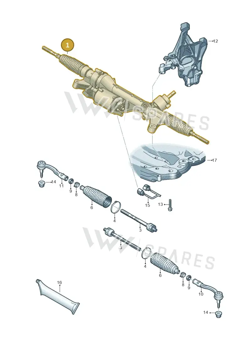 8B1423053R — Audi A5 Limousine (2024-2025) diagram 849423000, position 1