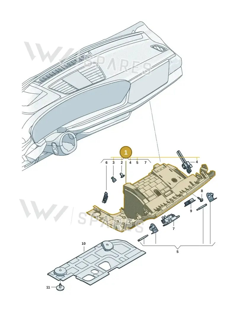8B1857035B4PK — Audi A5 Limousine (2024-2025) diagram 8wk857350, position 1