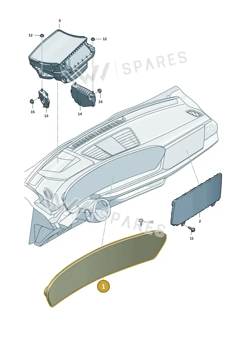 8B1919605B — Audi A5 Limousine (2024-2025) diagram 8wk919000, position 1