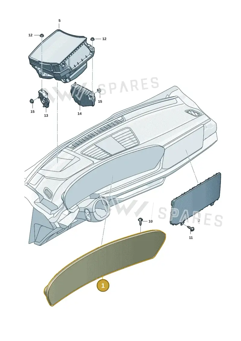 8B1919605D — Audi A5 Limousine (2024-2025) diagram 8wk919000, position 1