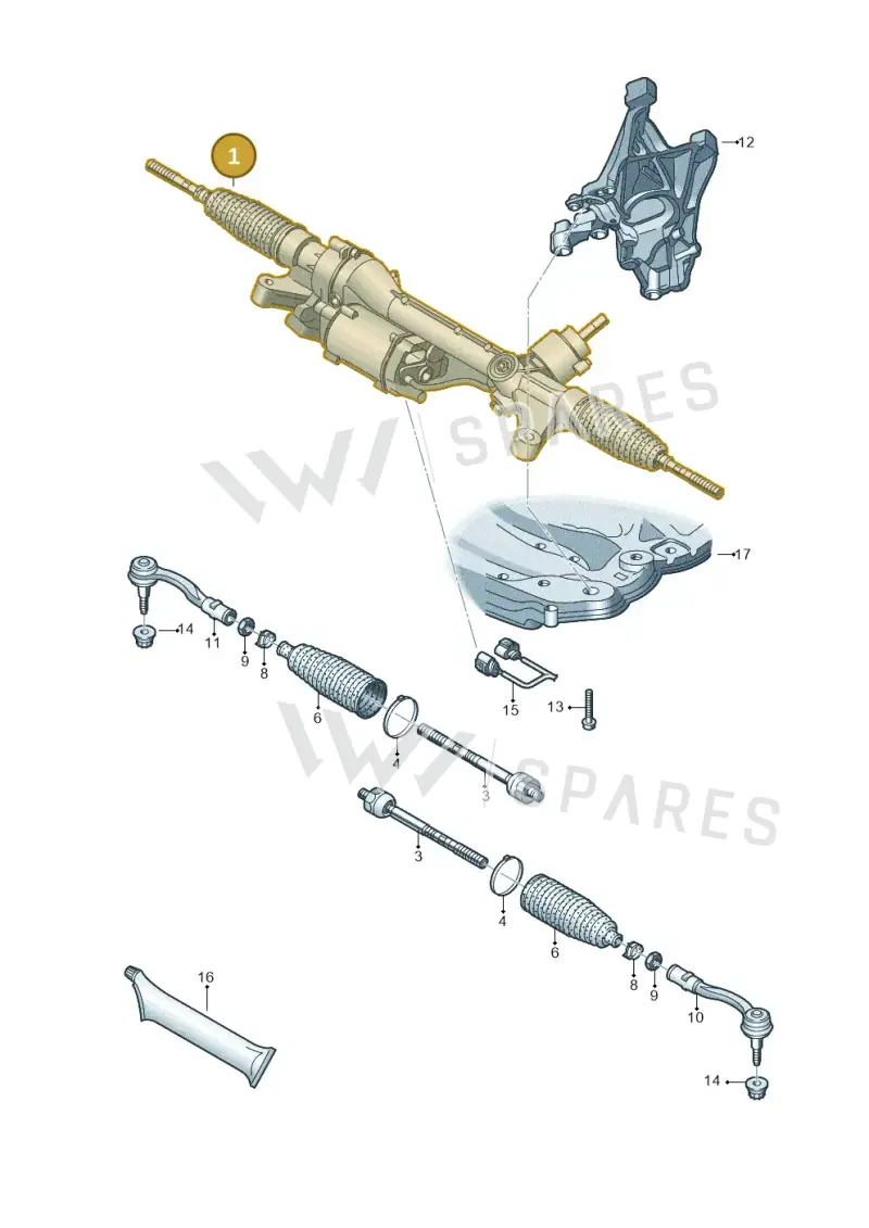 8B2423053R — Audi A5 Limousine (2024-2025) diagram 849423000, position 1