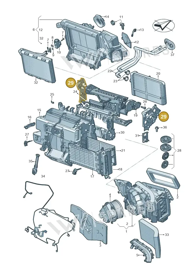 8B2898333 — Audi A5 Limousine (2024-2025) diagram 859820210, position 29