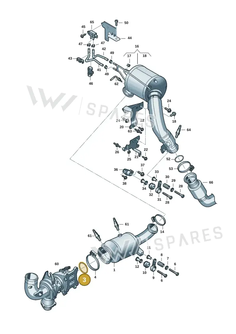 8B3253115 — Audi A5 Limousine (2024-2025) diagram 8wk253340, position 3