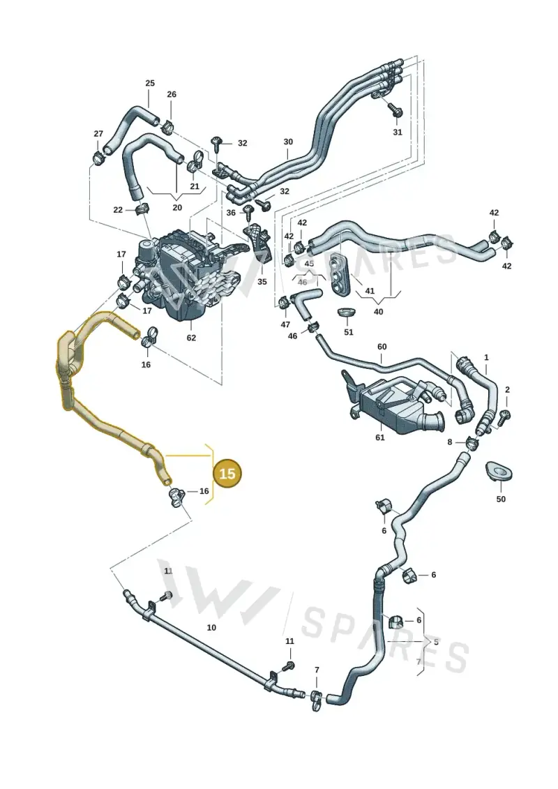 8B3265348AL — Audi A5 Limousine (2024-2025) diagram 8wk121080, position 15
