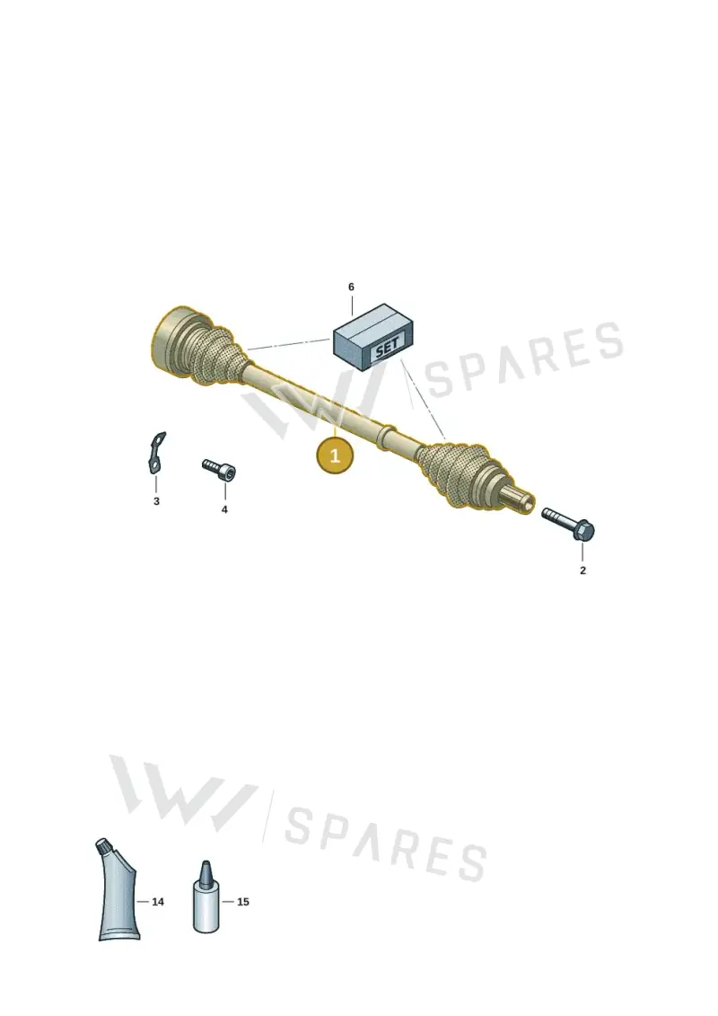 8B3501203A — Audi A5 Limousine (2024-2025) diagram 8wk501000, position 1