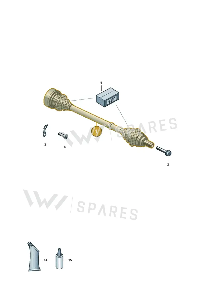 8B3501203D — Audi A5 Limousine (2024-2025) diagram 8wk501000, position 1