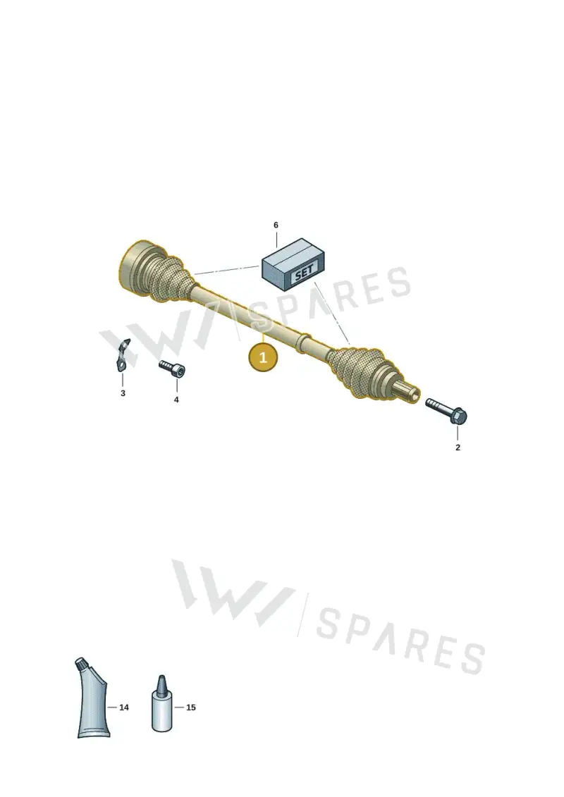 8B3501204A — Audi A5 Limousine (2024-2025) diagram 8wk501000, position 1