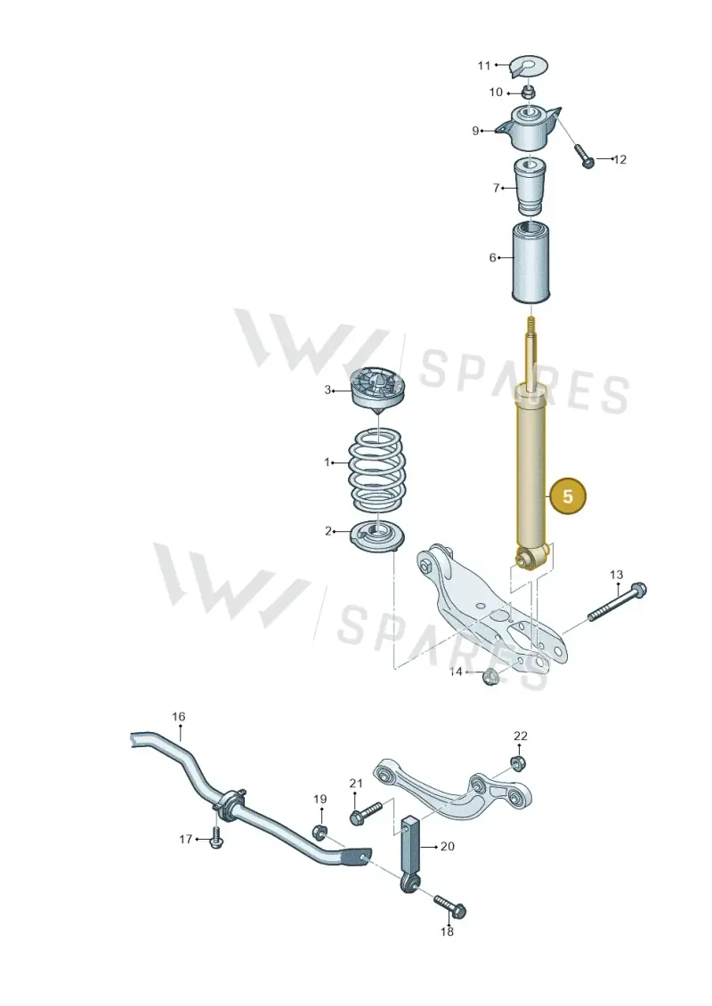 8B3513035BC — Audi A5 Limousine (2024-2025) diagram 859511000, position 5