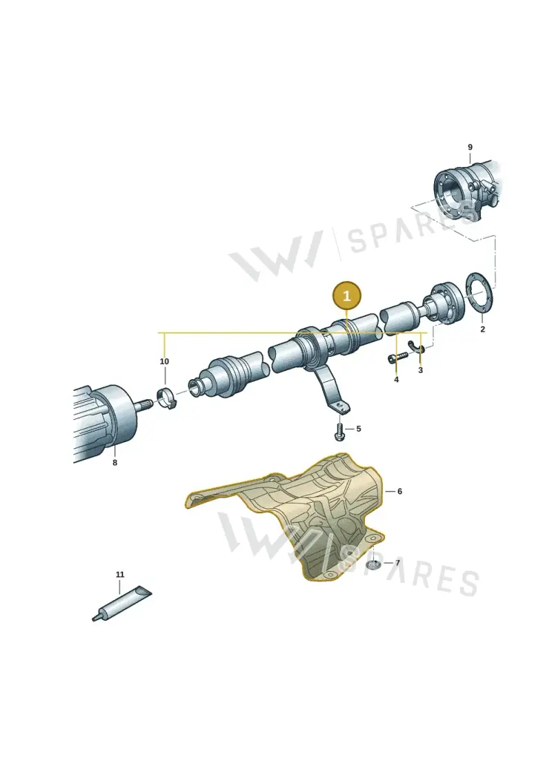 8B3521101 — Audi A5 Limousine (2024-2025) diagram 8wk521000, position 1