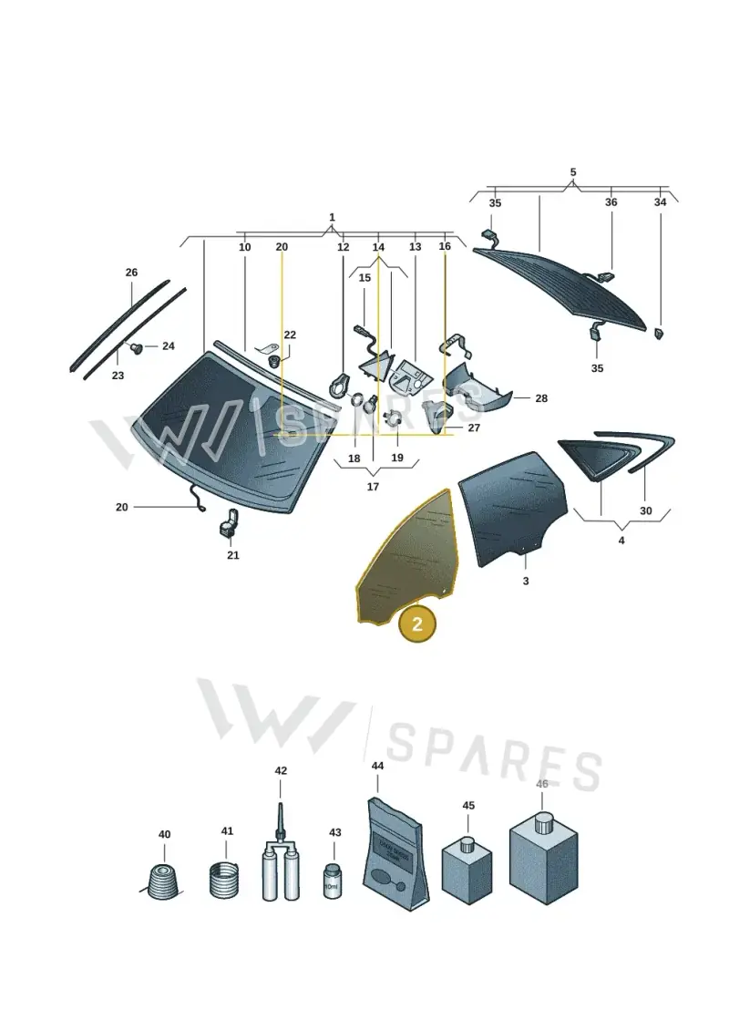 8B3845021B — Audi A5 Limousine (2024-2025) diagram 8wh845000, position 2